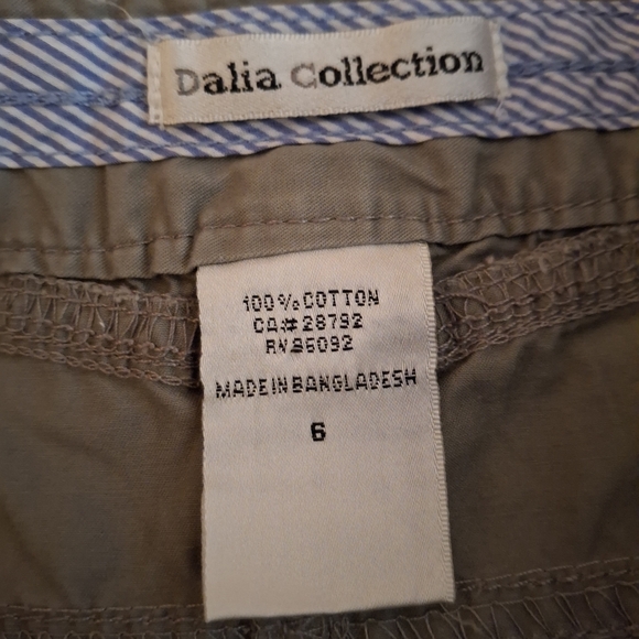 Dalia Collection Women's Light Gray Cargo Mini Skirt - Picture 6 of 8